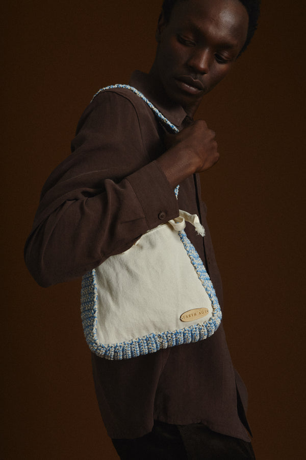 Geo Shoulder Bag | Azure