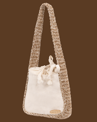 Geo Shoulder Bag | Coastal Clay
