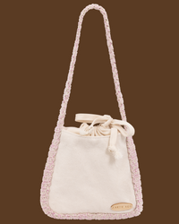 Geo Shoulder Bag | Pearl Dust
