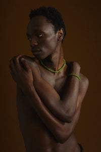 Ghanaian Bracelet | Green Comet