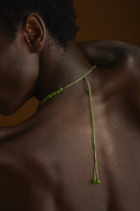 Ghanaian Necklace | Green Comet