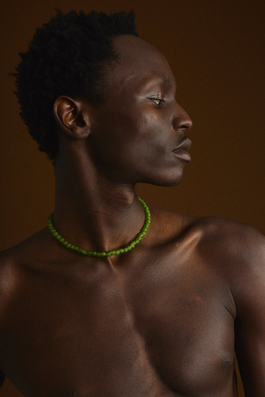 Ghanaian Necklace | Green Comet