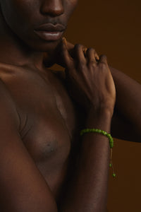 Ghanaian Bracelet | Green Comet