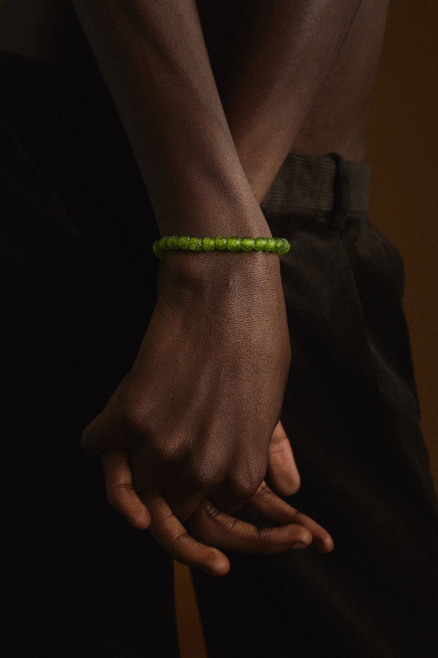 Ghanaian Bracelet | Green Comet