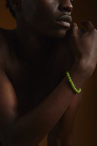 Ghanaian Bracelet | Green Comet