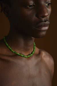 Ghanaian Necklace | Green Comet (Blend)