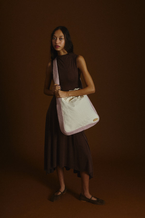 Geo Crossbody Bag | Pearl Dust
