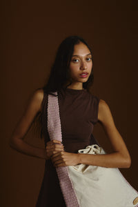 Geo Crossbody Bag | Pearl Dust