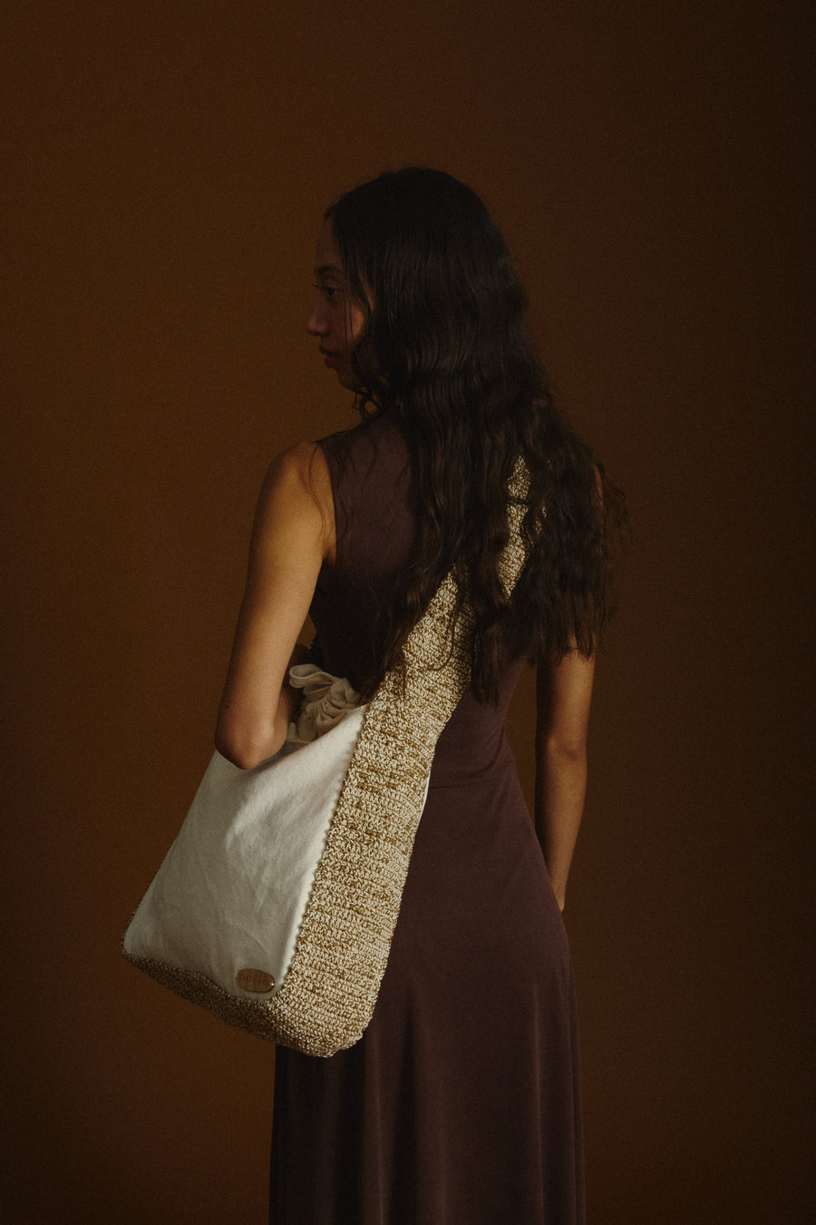 Geo Crossbody Bag | Coastal Clay
