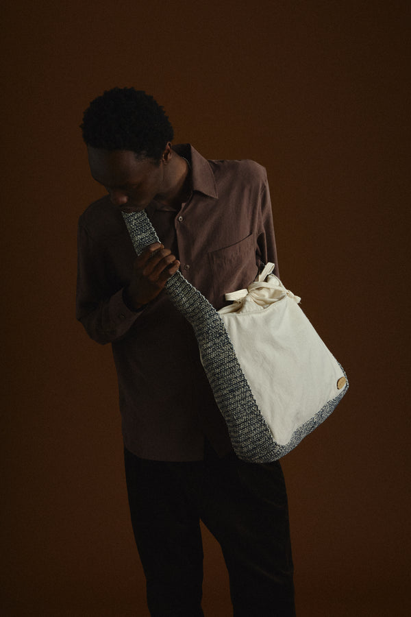 Geo Crossbody Bag | Midnight Tide