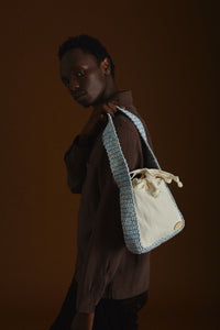 Geo Shoulder Bag | Azure