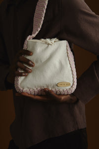 Geo Shoulder Bag | Pearl Dust