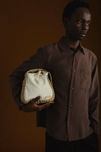 Geo Shoulder Bag | Coastal Clay
