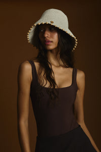 Helix Wooden Brim | Sea Salt