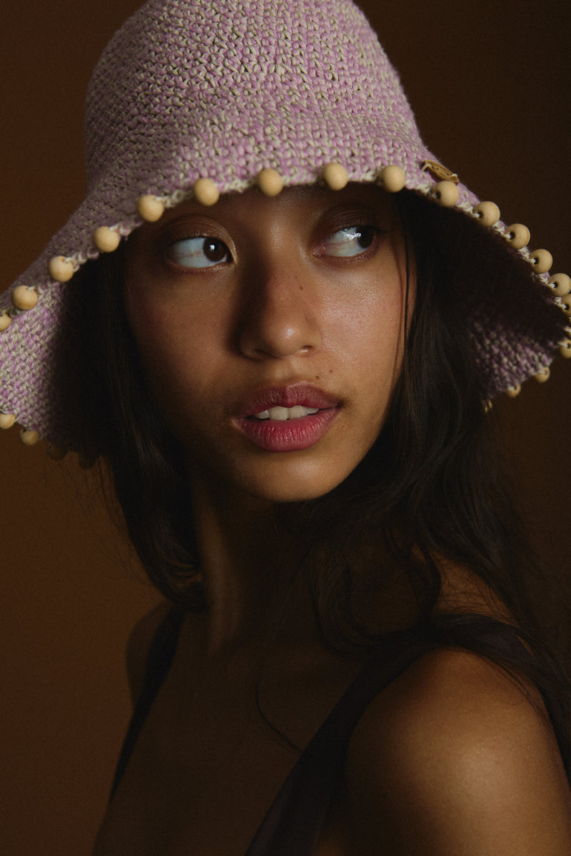 Helix Wooden Brim | Pearl Dust