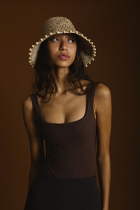 Helix Wooden Brim | Coastal Clay