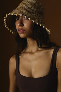 Helix Wooden Brim | Coastal Clay