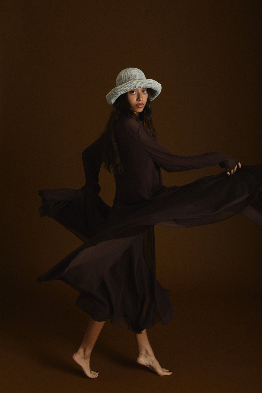 Helix Long Brim | Sea Myst