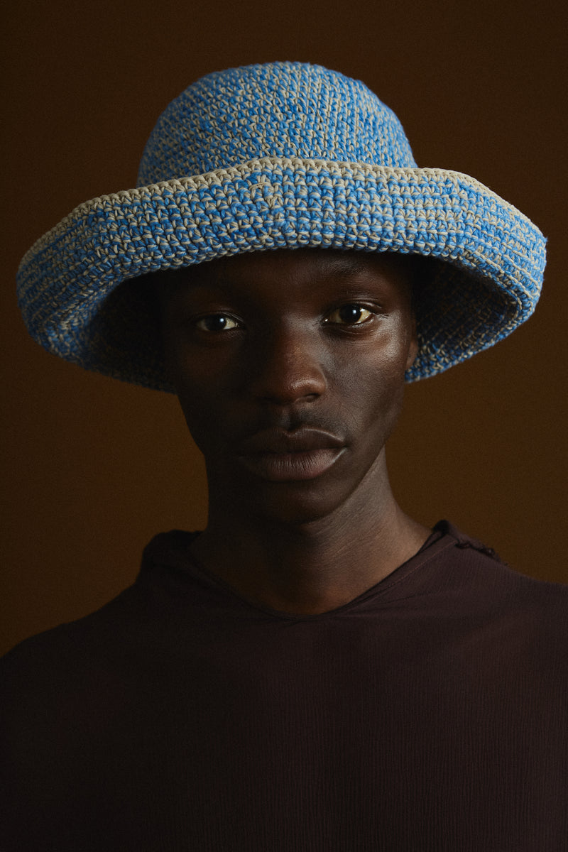 Helix Long Brim | Azure