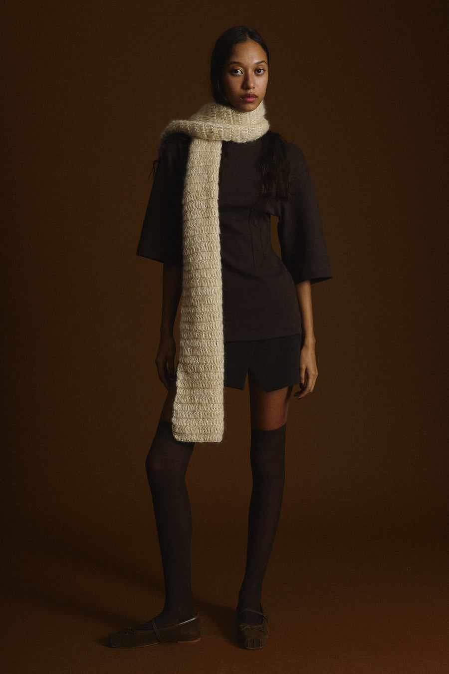 Cumulo Scarf |  Moonlight