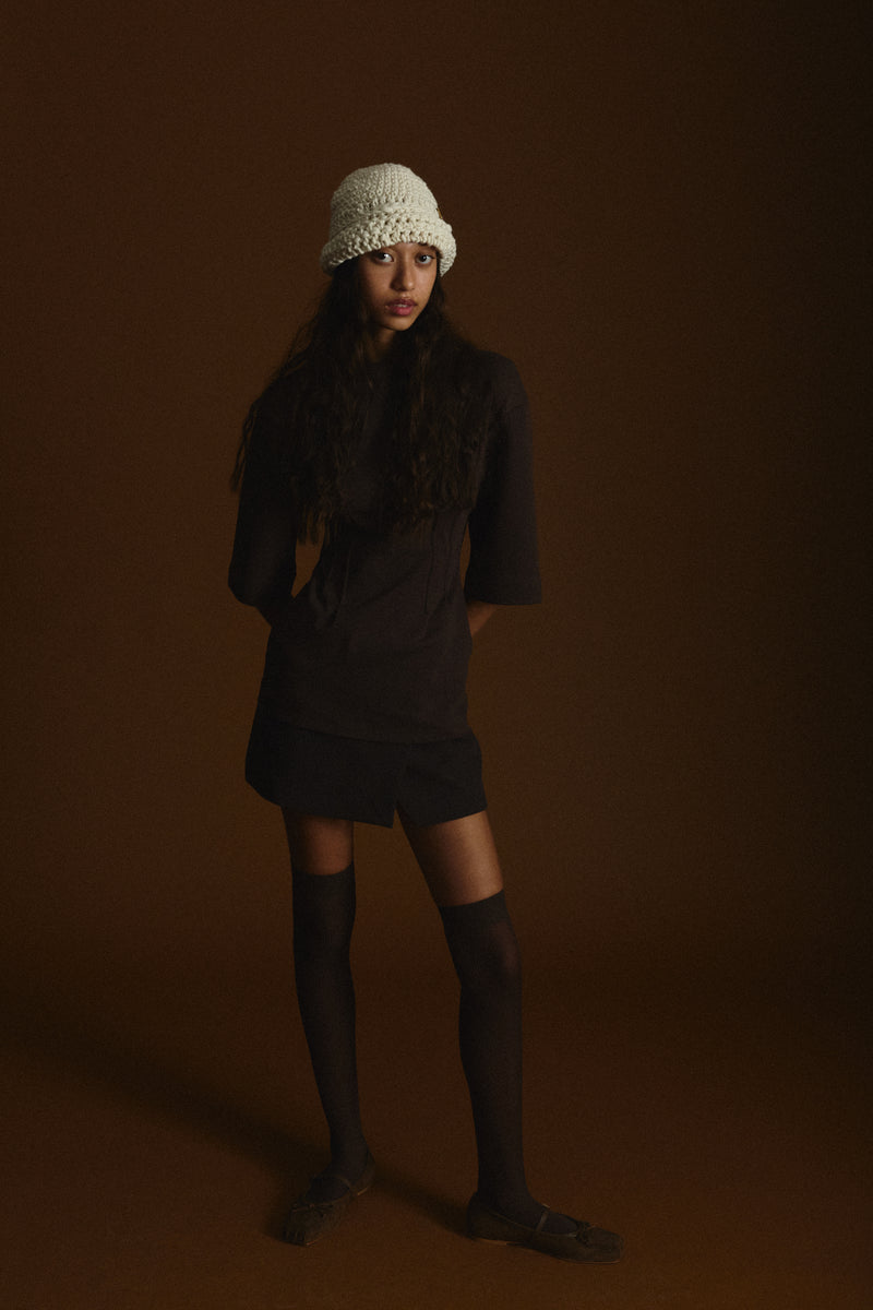 Botanical Beanie | Natural