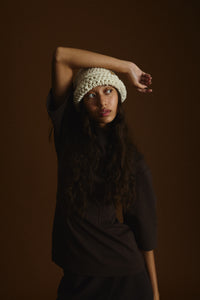 Botanical Beanie | Natural