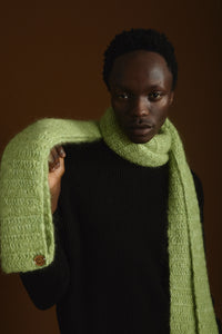 Cumulo Scarf |  Green Comet