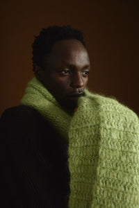 Cumulo Scarf |  Green Comet