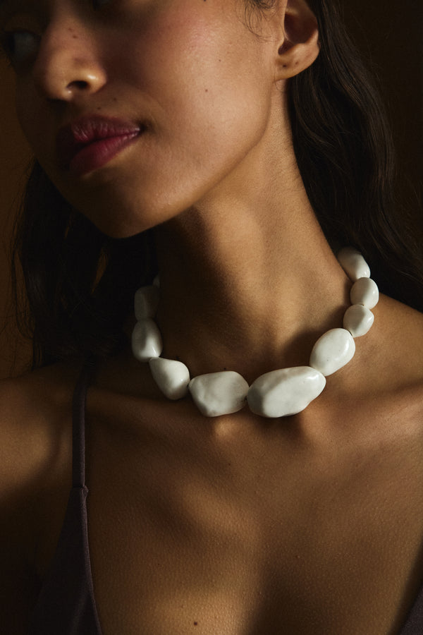 Pebble Necklace | Sea Salt