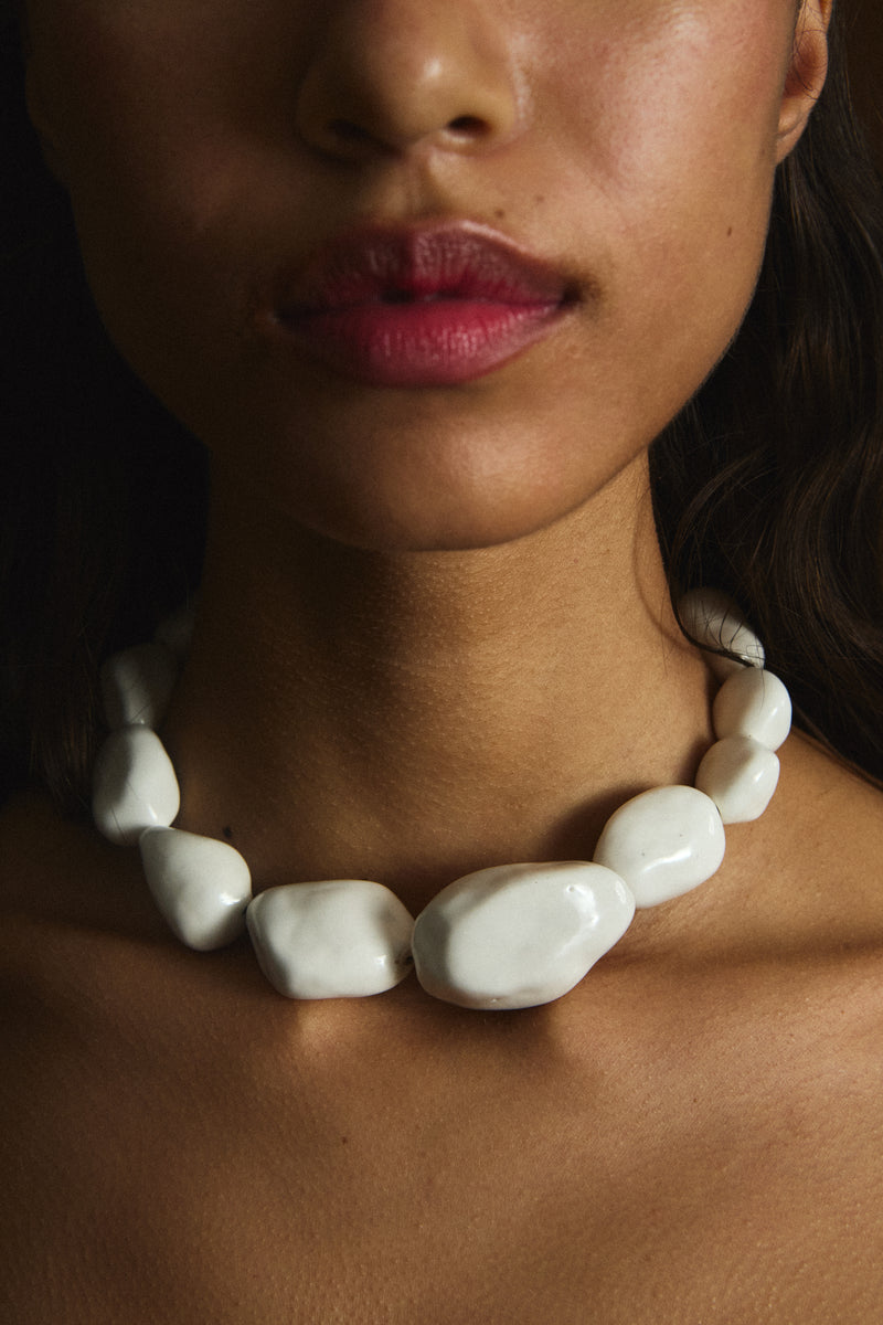 Pebble Necklace | Sea Salt