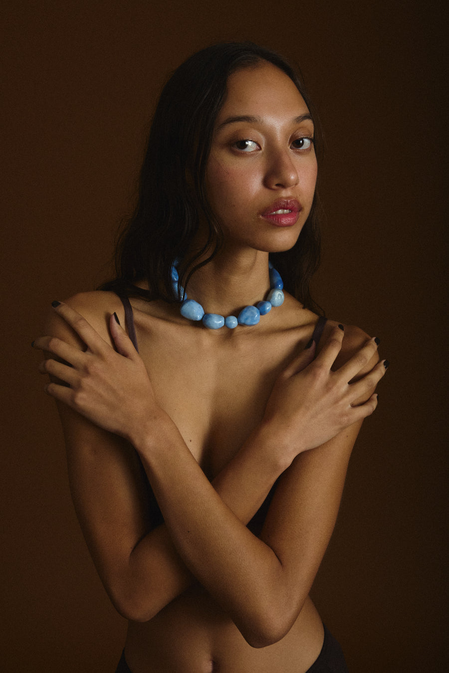 Pebble Necklace | Azure
