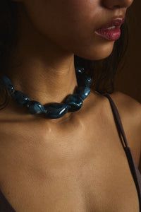 Pebble Necklace | Midnight Tide