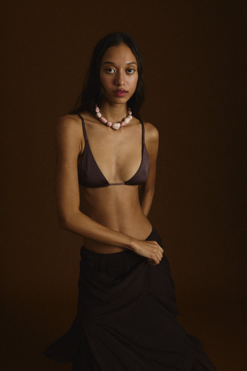 Pebble Necklace | Pearl Dust
