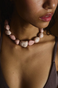 Pebble Necklace | Pearl Dust