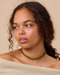 Ghanaian Necklace | Green Comet